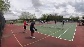 2018 st charles golden games pickleball tournament MDS Jerry Leone/Linn Thompson