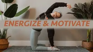 20 Minute Energizing Yoga for Motivation & Moving Forward | Trauma Informed Yoga