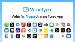 VoiceType Lifetime Subscription - Write 9x Faster with 99.7% Accuracy