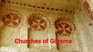 DISCOVER TURKEY Churches of G&ouml;reme, Nevşehir Province, Byzantine art, Kapadokya Църквите на Гьореме