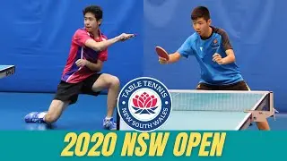 ⚡ WORLD CLASS PLAYS ! 🏓 Clarence Cheng vs Norman Zhang | 2020 NSW Open | U17 QF | 4K BEST POINTS