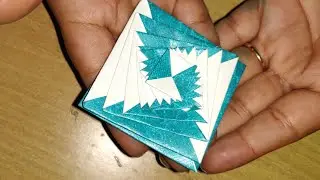 #Origami Curlicue (Assia Brill) | paper toy | kinetic origami | kidscraft | #fathersdaygift