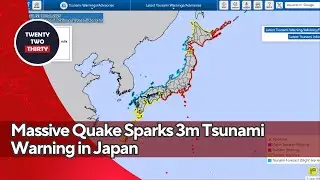 Massive Quake Sparks 3m Tsunami Warning in Japan After Kamchatka Shockwave Hits Pacific