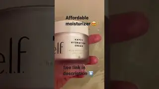 Elf Happy Hydration Cream  - see link in description #skincare #skincare #dryskin #affliate