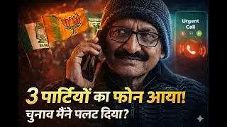 3 पार्टियों का फोन आया? 📞 Bihar Election का सच! | Jungle Raj vs Jobs Exposed