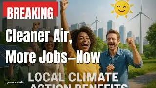 US Local Climate Actions Boost Jobs: Cleaner Air, Health Gains