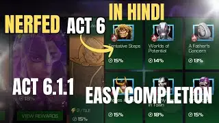 Nerfed Act 6.1.1 Easy Completion | MCOC | Marvel Contest of Champions