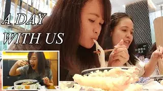 A DAY WITH US (eating) || by MoonHiker Channel