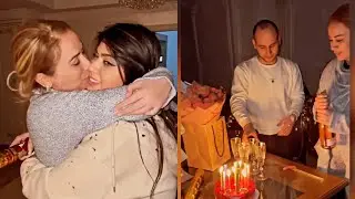 Roza Zərgərlinin qızı ona doğum g&uuml;n&uuml; s&uuml;rprizi etdi.VİDEO