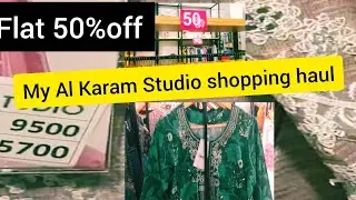 My Al karam studio Sale Shopping Haul #Al karam studio winter clearance sale 2022 shopping haul