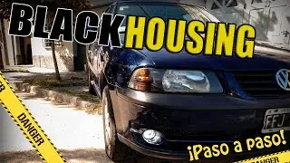 🔥COMO HACER BLACKHOUSING A LAS ÓPTICAS + PULIDO | ¡Paso a paso! ▪️