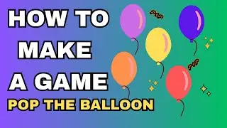Pop the Balloon! | Easy Scratch Jr Game for Kids