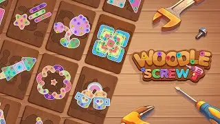 Woodle screw game with relaxing💆music🎶 | Piano🎹 relaxing music | @FunTrandyt 