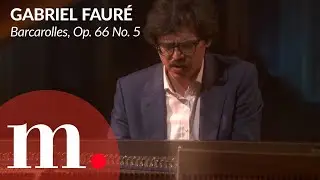 Lucas Debargue performs Gabriel Faur&eacute;'s Barcarolles, Op. 66  No. 5 at the Fondation Singer-Polignac