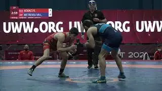 Qual. FS - 57 kg: R. KOVACS (ROU) v. L. METREVELI VA (ESP)