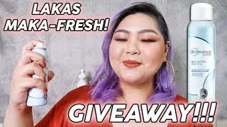 LAKAS MAKA-FRESH! | BIOSCIENCE ENERGIZING WATER SPRAY REVIEW + GIVEAWAY!!! | Bing Castro
