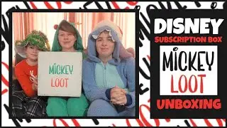 LIVE MICKEY LOOT UNBOXING | C TICKET BOX | Disney subscription box unboxing & review | Dec 2020