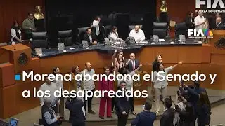 Morena abandona el Senado y a los desaparecidos, rechazan comisión para Teuchitlán