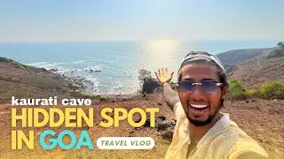 Hidden spot in goa | kaurati cave | malayalam vlog #goa #travelvlog #beach