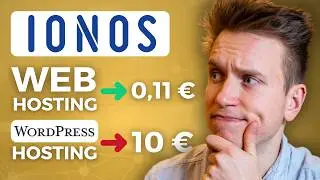 IONOS WordPress-Hosting vs. Webhosting &ndash;&nbsp;0,11 &euro; pro Website?!