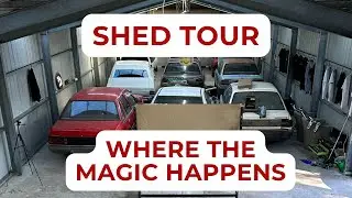 Welcome to the Shed &ndash; My Workshop, Filming Space & Garage Tour