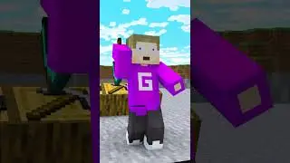 HELP Giel Mine Bedrock VS Hacker VS Herobrine (Bones - Imagine Dragons) #herobrine #minecraft