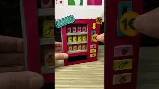 DIY M&aacute;quina Expendedora de papel | Manualidades con papel #shorts #papercraft #paper