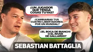 PREGUNTAS Y RESPUESTAS CON SEBASTIAN BATTAGLIA