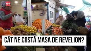Piața Centrală din Chișinău, arhiplină. Cât ne costă masa de Revelion?