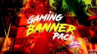 30+ Gaming Channel Banner Pack || For Free || Mechtrix Graphic