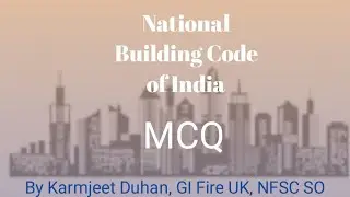 National Building Code MCQ/NBC 2016