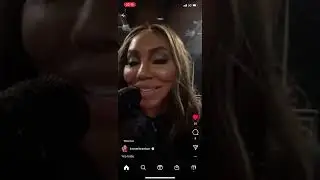 Tamar Braxton Singing Crazy Kind of Love on Instagram Live