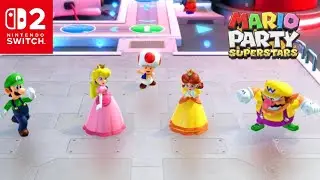 Mario Party Superstars (2026) - Online Matches 57 (Luigi vs. Peach vs. Daisy vs. Wario)