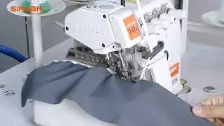 SiRUBA 700K/LFC-3 Mechanical Type Elastic Feeding Industrial Sewing Machine