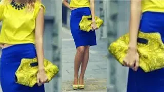 OUTFITS MODERNOS SENCILLOS Y ELEGANTES EN COLOR AZUL/ COMBINACIONES DE ROPA EN COLOR AZUL ELECTRICO