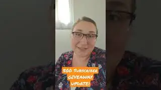 500 Subscriber UPDATE!! 😲 #yarngiveaway #giveaway