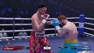 #Undisputed WOW THIS HAPPENED WHEN DAVID BENAVIDEZ SQUARED OF AGAINST SAUL ALVAREZ