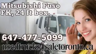 Used FUSO FK for sale, Fuso Truck Sales Toronto Ontario.