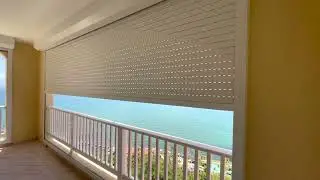Balcony enclosures using Shutters