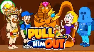 Pull Him Out #1  Приключения Охотника за сокровищами! Новая головоломка: 1-20 уровни
