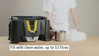 How to setup the SteamForce Speed Pro Wallpaper Steamer