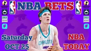NBA Best Bets TODAY | Saturday October 25 2025 | Player Props + Parlays + Predictions | FREE Picks