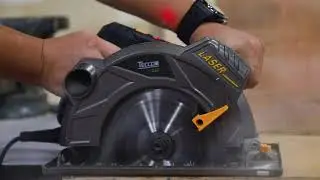 TECCPO @ 1500W 7-1/4&rdquo; Circular Saw with Laser Guide - TACS01P