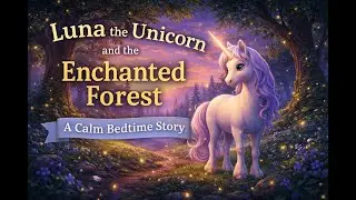 Luna the Unicorn and the Enchanted Forest | A Calm Bedtime Story