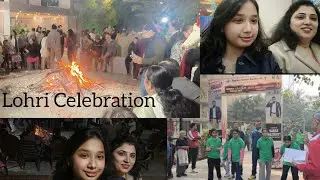 Happy Lohri🫶 | Lohri Celebration Vlog 🎊| We Participate in competition😮 Did We won??😞 | Get Together