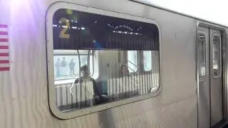 241st Street bound R142 2 train at Sutter Avenue - Rutland Road