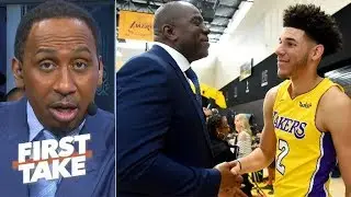 Stephen A. to Magic Johnson: Drafting Lonzo Ball was a mistake | First Take