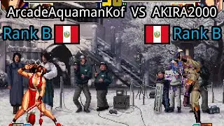 The King of Fighters 2001: ArcadeAquamanKof (PE, Rank B)  vs AKIRA2000 (PE, Rank B)