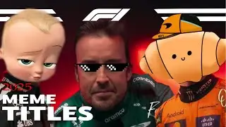 2025 F1 Intro, But It's A Meme