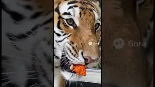 Tiger worlds hottest chip challenge #tiger #worldshottestchip #spicy #spicychipchallenge
